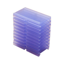 Clear Plastic Label Holder, Double Hook Wire Shelf Retail Price Tag Label Holder Merchandise Sign Display Holder